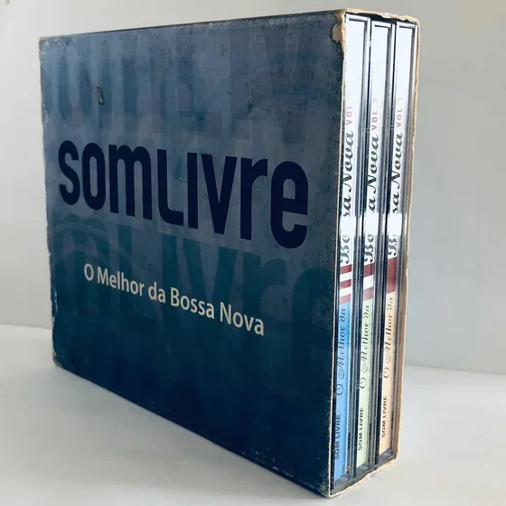 Box O Melhor Da Bossa Nova 3 Cds