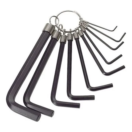 Juego De Llaves Allen Milimetrica Diesel Tools 10 Pcs