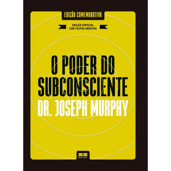 O poder do subconsciente (Edição especial e ampliada), de Joseph Murphy. Editora BestSeller, capa dura em português, 2021