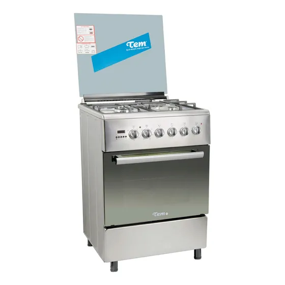 Cocina Tem Combinada Vale Trendy A Gas/eléctrica 3+1 Ehogar