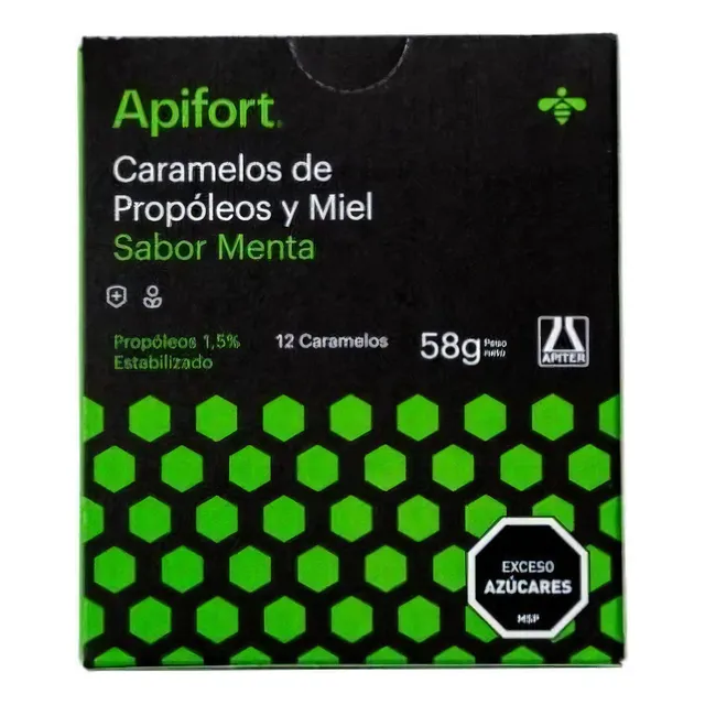 Caramelos Propeleo Miel/menta 12 Unidades