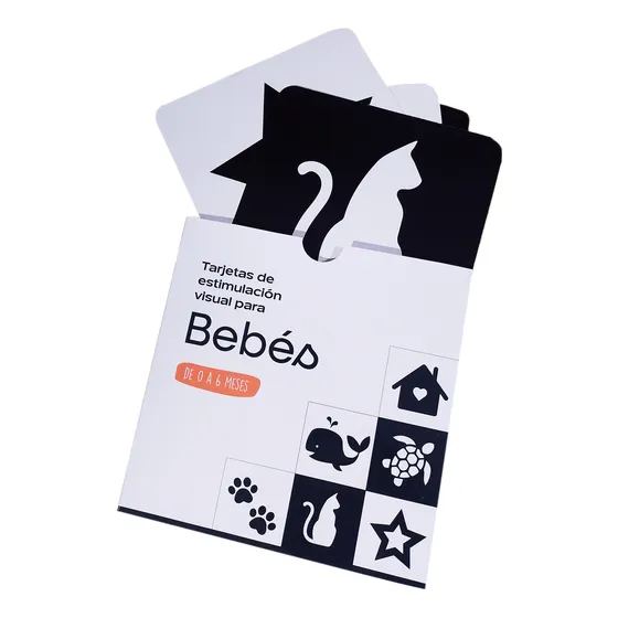 Tarjetas Didácticas Para Bebés De Alto Contraste