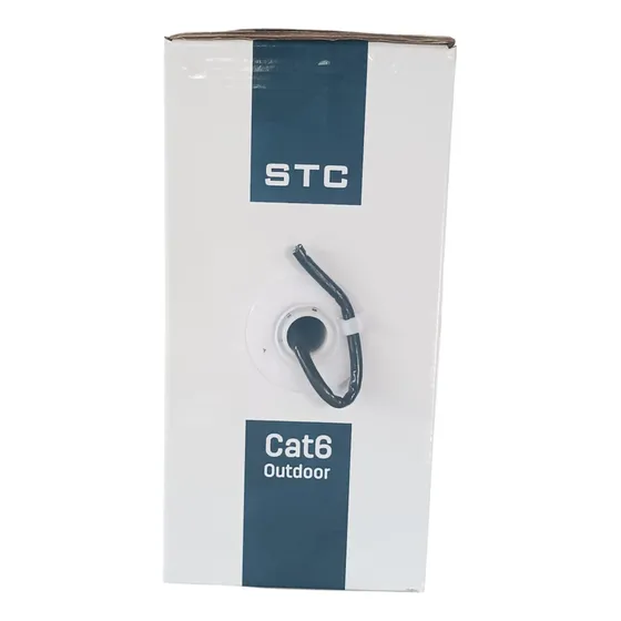 Cable Utp Stc Cat6 Cca 100 M Outdoor Negro