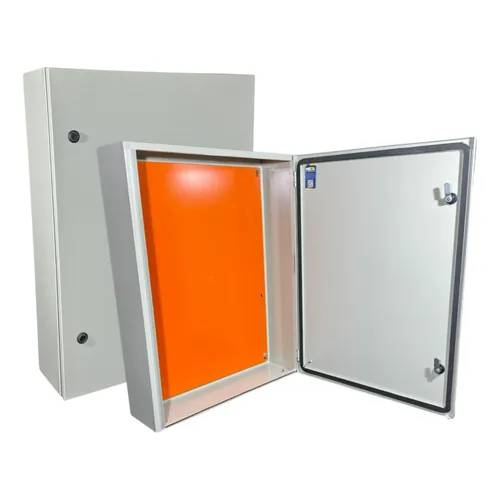 Caixa Painel Elétrico 80x60x20 Quadro Comando Hermética Cor CINZA