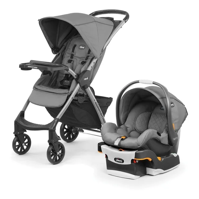 Carriola De Paseo Chicco Mini Bravo Plus Travel System Slate