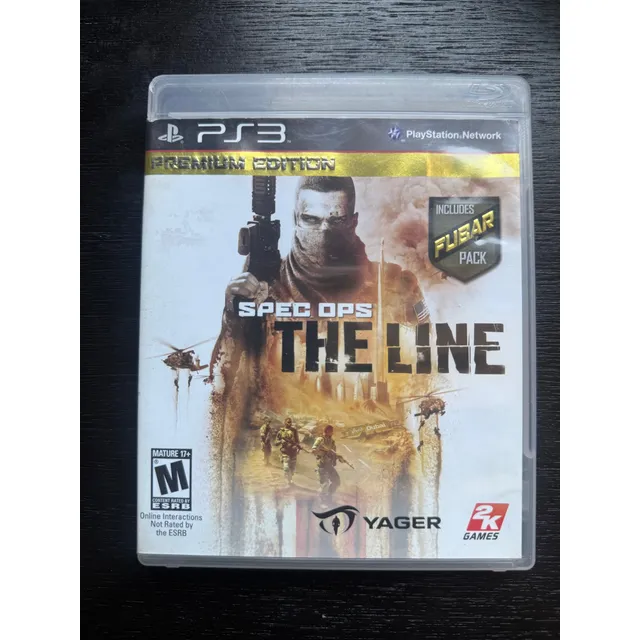 Spec Ops The Line Playstation 3 Ps3 Original Físico