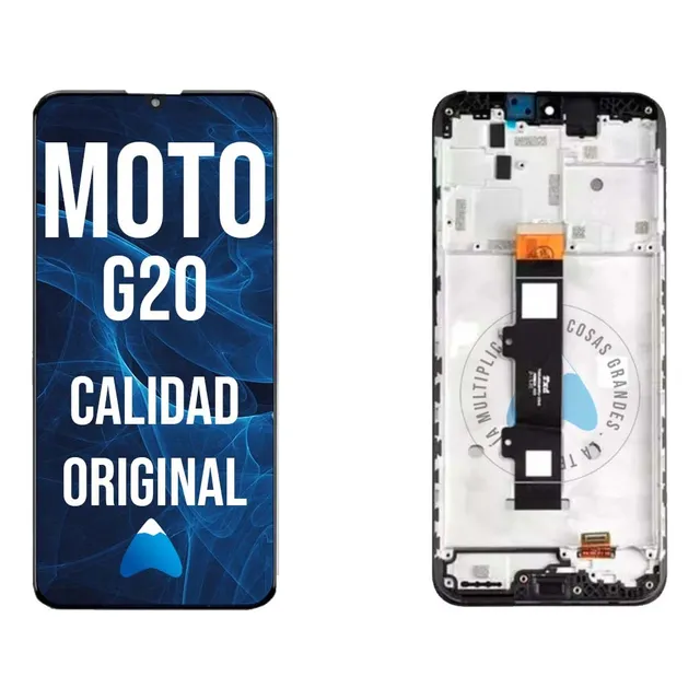 Modulo Display Pantalla Motorola G20 Calidad Oled Con Marco