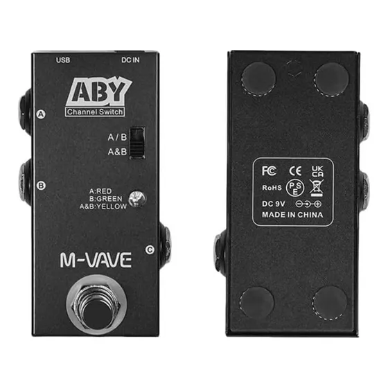 M-vave Mini Pedal De Efeitos De Simulação 9 Reverb Tipo