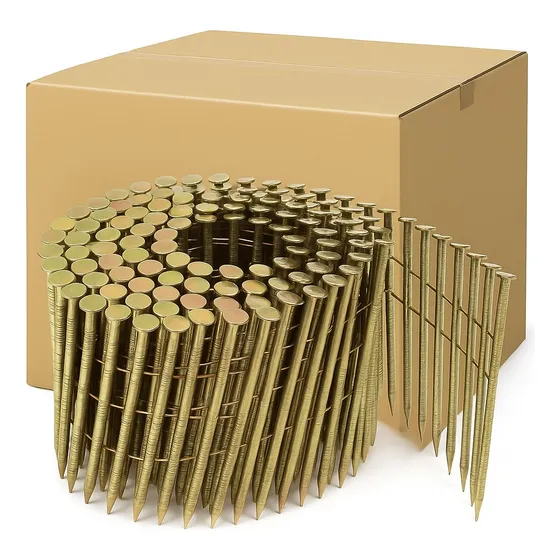 Rollo De Clavos Caja 1500u 3.05x90mm Clavadora Neumática