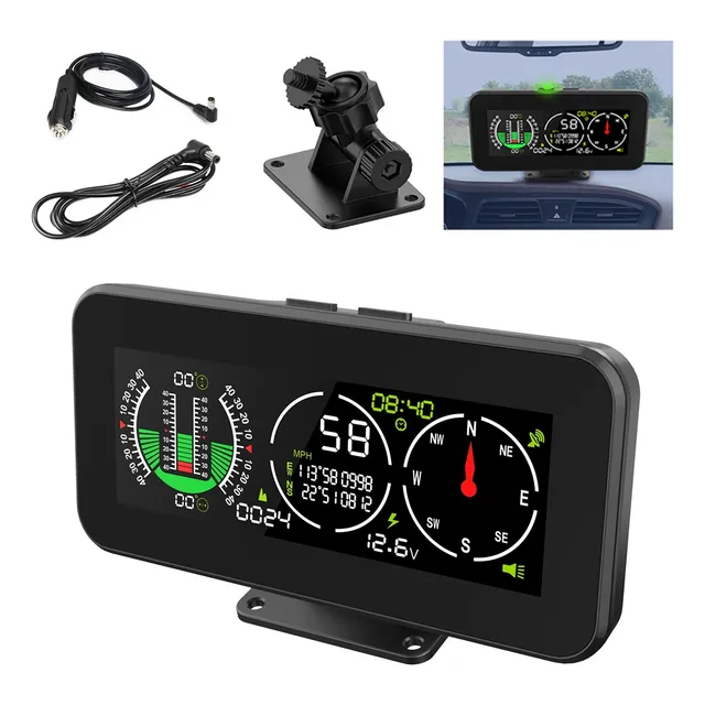 Brújula Inclinómetro Velocímetro Gps Para Todoterreno