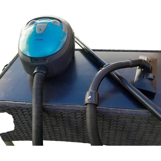 Aspiradora Atma As8902 1600w / Motor Funciona Aspira Poco Azul