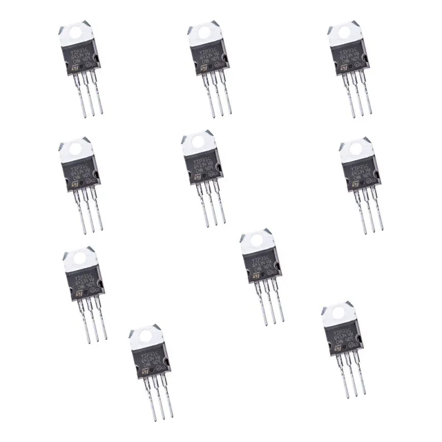 12 Transistores Tip31c Npn 100v 3a Bjt To-220 Audio Fuentes