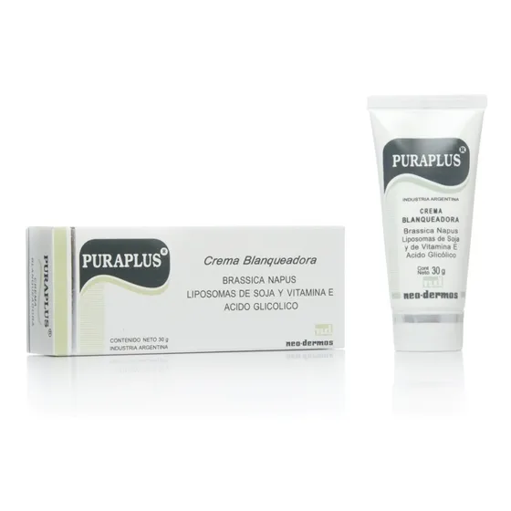 Puraplus Crema Blanqueadora Aclara Manchas 30gr Neo Dermos Tipo de piel Sensible