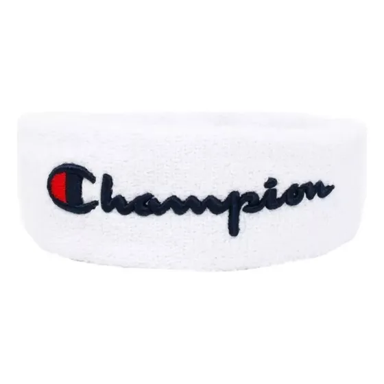 Headband Champion Color Blanco // Cinta Para El Pelo