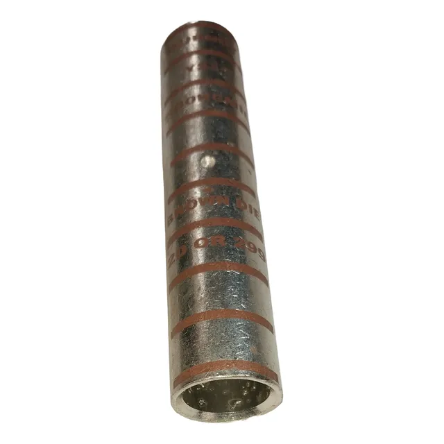 4pz Burndy Conector De Empalme Ponchable Largo Cable 350mcm
