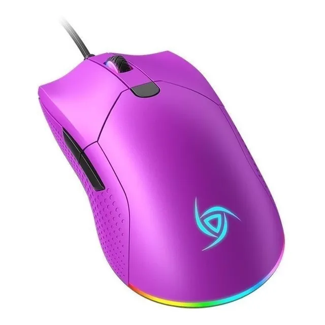 Mouse gamer de juego VSG Aurora púrpura austral