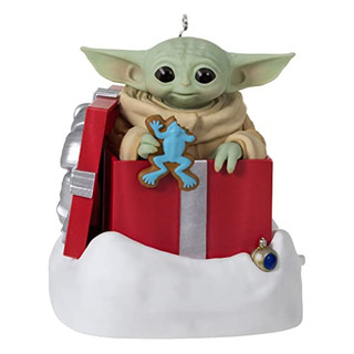 Adorno Navideño Hallmark Keepsake Star Wars Grogu Adorno Navideño Hallmark Keepsake Star Wars Grogu