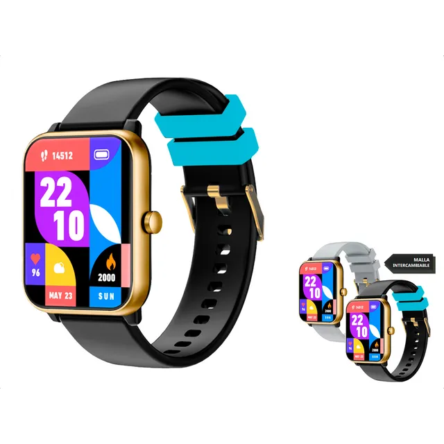 Smart Watch Mistral Reloj Strava Google Fit Running Unixes