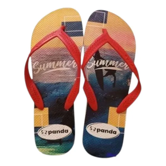 Ojota Chinelas Playera Estampada De Hombre Ultra Liviana 