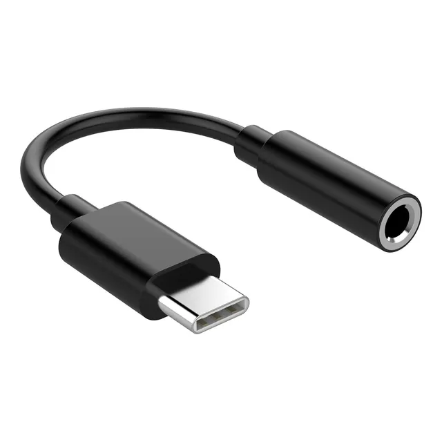 Cable Adaptador De Usb C A Jack 3.5 Plug