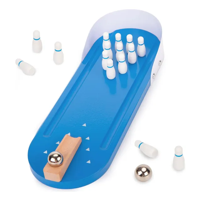 3 Otters Mini Juego Bolo Mesa Madera Juguete Escritorio Casa