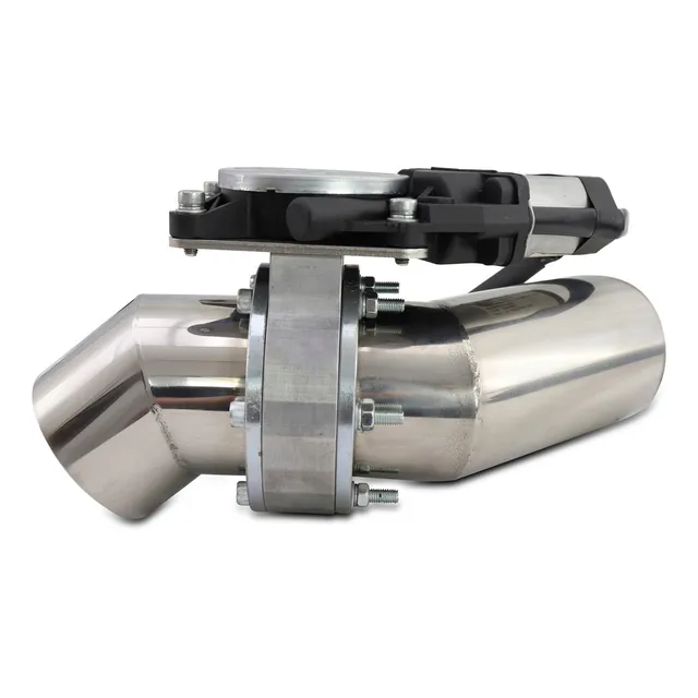 Valvula De Escapamento Difusor 2,5 Pol Aço Inox 304 Controle