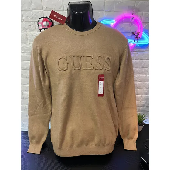 Sweater Guess Astero Embossed Suéter Original