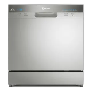 Electrolux Ll08 Lava Louças Cor Cinza Com Função Higienizar 220v 780w Electrolux Ll08 Lava Louças Cor Cinza Com Função Higienizar 220v 780w