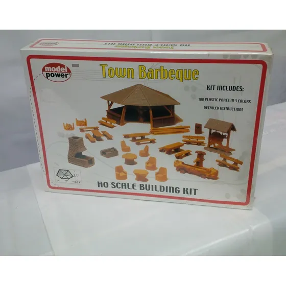 Casa En Kit, Town Barbeque. Escala H0. Model Power.