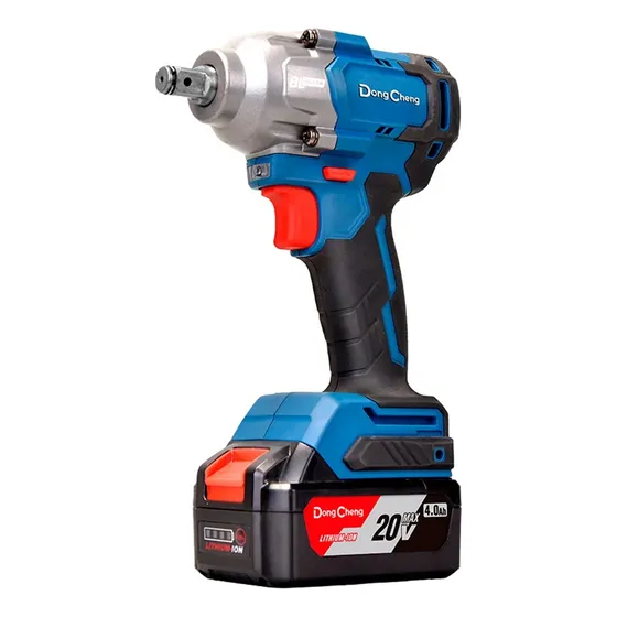 Llave De Impacto Brushless 20v Dongcheng Dcpb488em 2bat 4ah