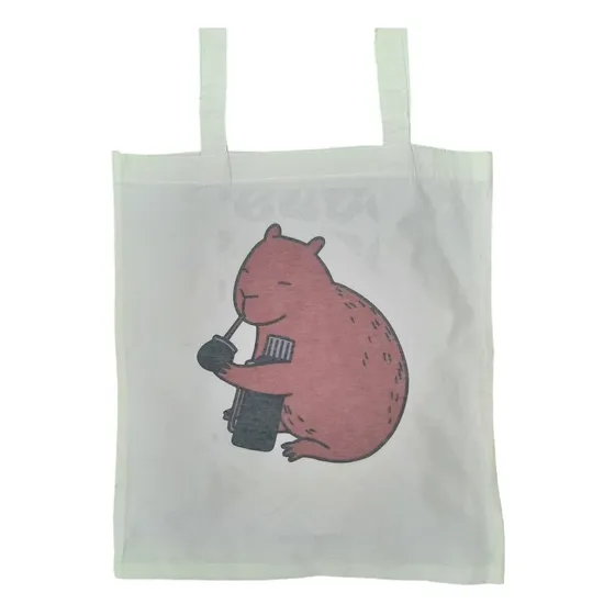 Tote Bag Carpincho Tomando Mate