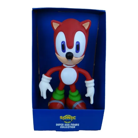 Boneco Sonic Vermelho Original Action Figure Knucles Grande