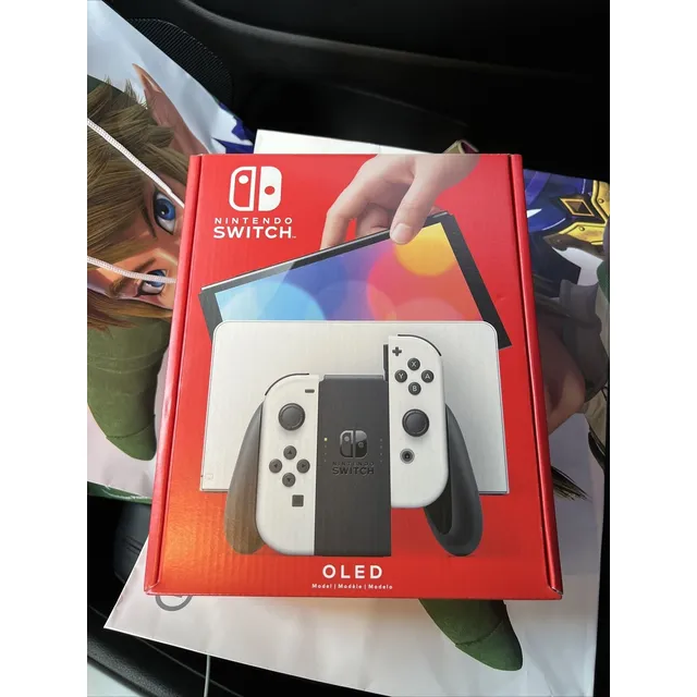 Nintendo Switch Oled Joy-con Blanco - Consola De Juegos