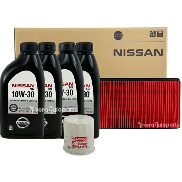 Kit Afinacion S/bujias Original Nissan Versa 2014 2015 2016