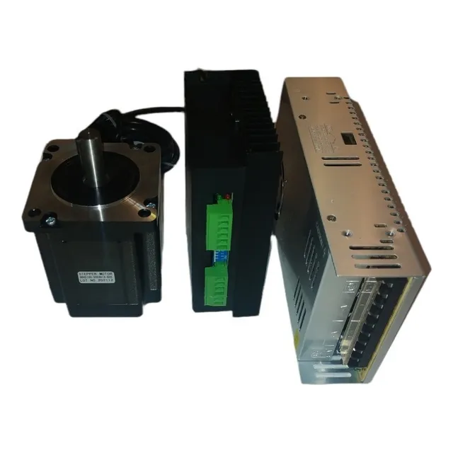 Kit Motor Nema 34 6.5nm Driver Dm860h Y Fuente Cnc Plasma