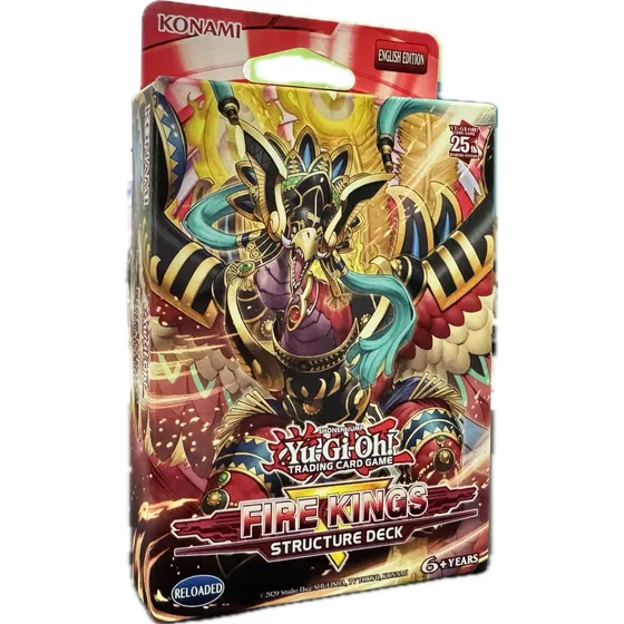 Fire Kings Structure Deck Revamped Inglés / Español Yugioh