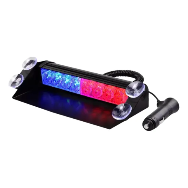 Luz Led Federal Rojo+azul Estroboscopica Multifunción