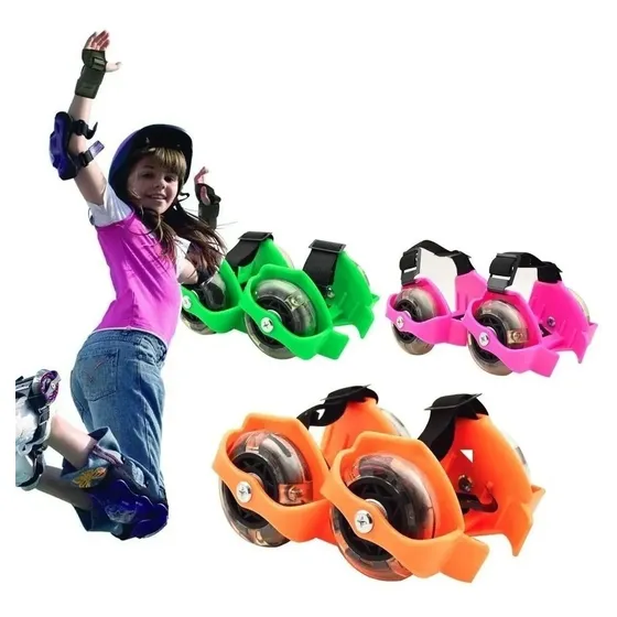 Flashing Roller Par Patines Luminosos Para Zapatos