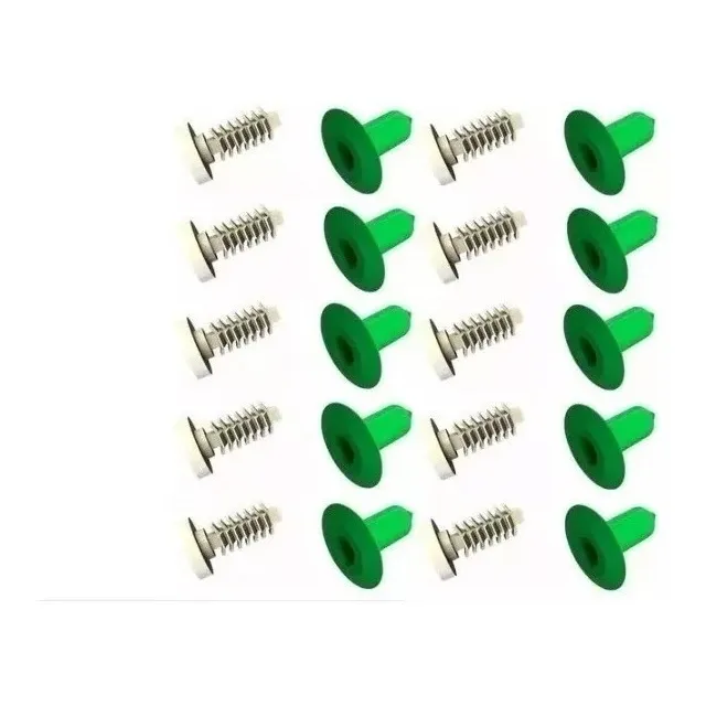 Kit Grampo Moldura Paralama Fiat Adventure Strada Palio 20pç