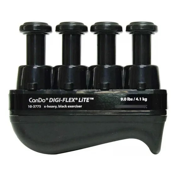 Ejercitador De Manos Digiflex Lite Rehabilitacion Dedos Color Negro