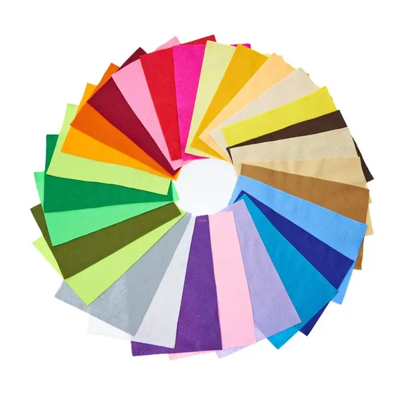 Paño Lenci Set De 28 Colores 20x30cm