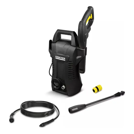 Karcher K2 Basic Black Hidrolavadora Alta Presión + Car Kit Color Negro Frecuencia 60