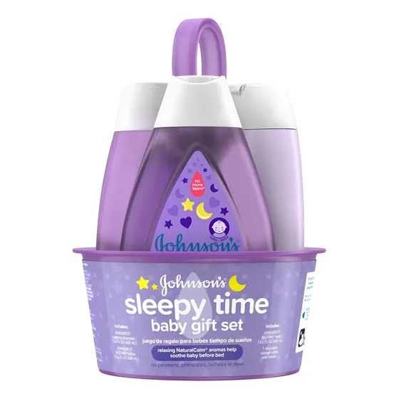 Johnsons Set De Regalo Para Bebé, Baño Y Cuidado De La Piel