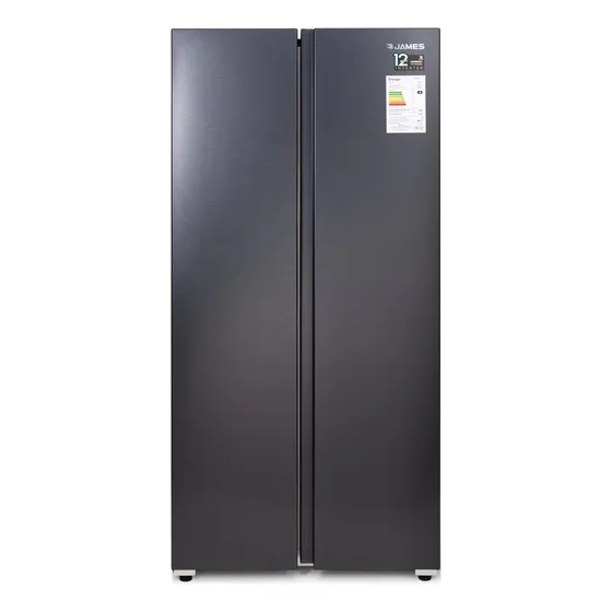 Refrigerador Heladera James Rj 35 Sbsi Dark Inox Inverter Eh