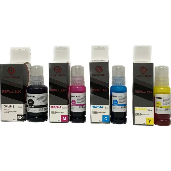 Tinta Epson  504 De 140 Ml Negro (4 Colores) L4260 L4160