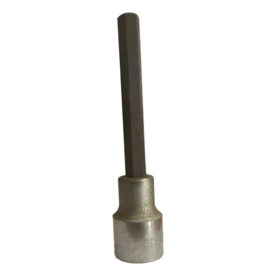 Dado Punta Larga Allen Hexag. 8mm X Cuad. 1/2 Stanley 89-203