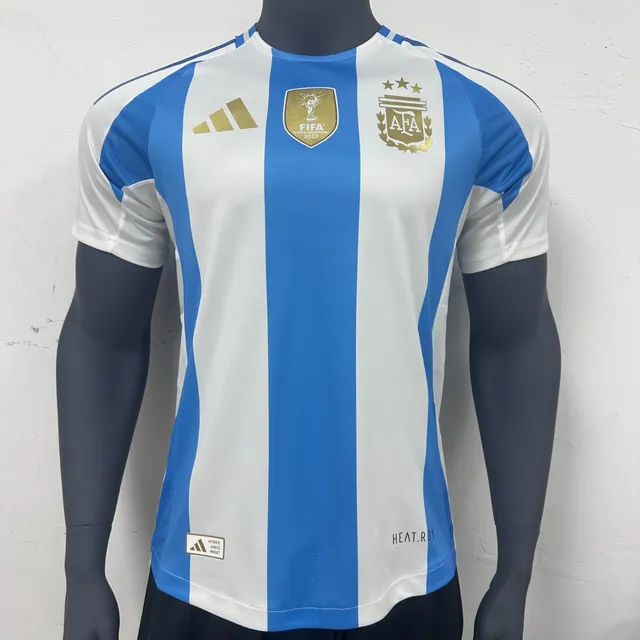Argentina Camiseta Local Version Jugador Dorsal Messi