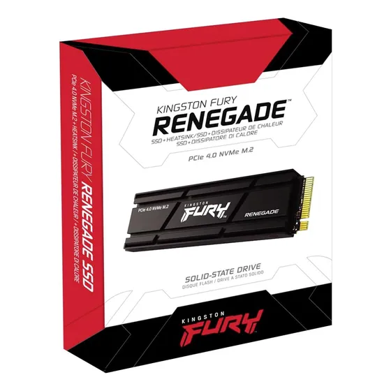 Kingston Ssd Fury Renegade 4tb Nvme Pcie 4.0 M.2 7.000 Mb/s