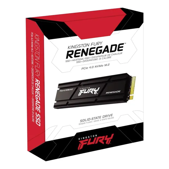 Kingston Ssd Fury Renegade 4tb Nvme Pcie 4.0 M.2 7.000 Mb/s