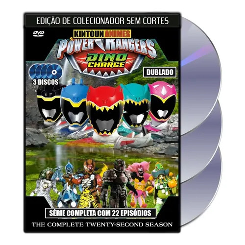 Dvd Power Rangers Dino Fury Segunda Temporada | MercadoLivre
